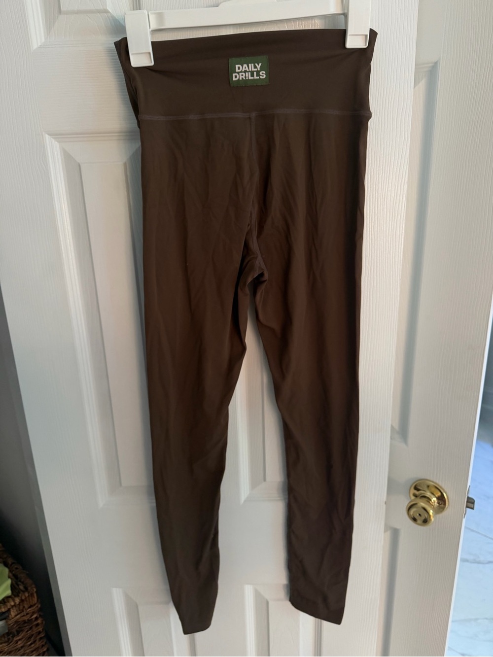 Daily Drills Women Coco Brown Active Leggings